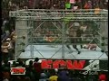 bobby lashley jumps through the cage