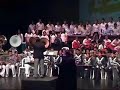 ensamble de bandas de marcha