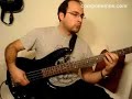 Clases de Bajo ejemplo tecnica pulgar