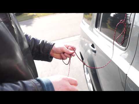 how to open locked car door