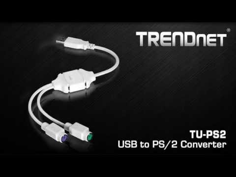 how to connect a ps2 keyboard to a usb port