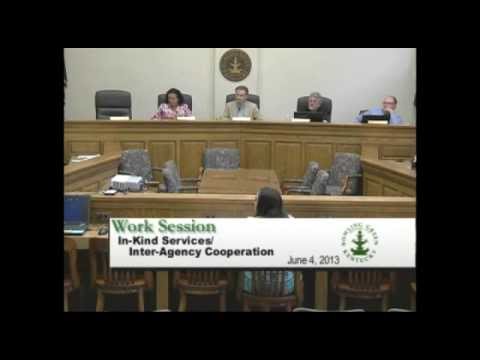 6/4/13 Board of Commissioners Work Session