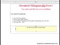 Squeeze Page Creation P2 - Aweber Code HTML/JAVA