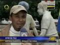 Obra protesta del escultor ''antiimperialista'' Byron Paz
