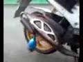 Baloon on exhaust Baloon on exhaust