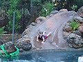 Scott sliding at the Bearry House