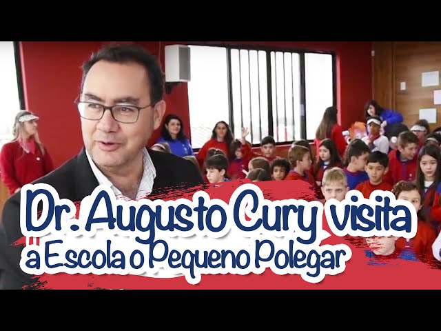 O Pequeno Polegar - Dr Augusto Cury na escola - Produção de vídeos - Curitiba - São Jose dos Pinhais - Estúdio Beto Monteiro'
