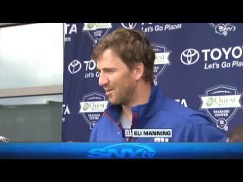 Video: Giants Camp Report: Beckham, Manning Updates