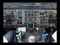FOKKER F28 COCKPIT LANDING QUITO RWY 35