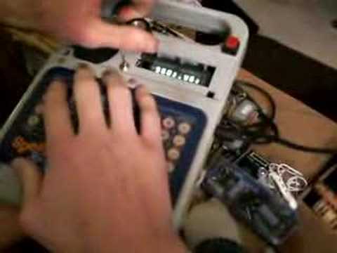 Circuit Bent Speak and & Math with 4 photo sensors!