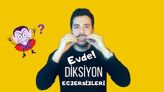 Evde Diksiyon Egzersizleri (Mor Vampir)