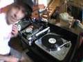 How to do a spin back on a VINYL TURNTABLE video 6,