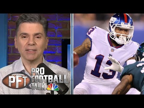 Video: Odell Beckham Jr. has potential to get traded away from New York | Pro Football Talk | NBC Sports