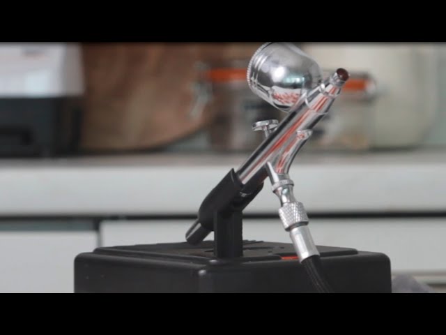 Aerógrafo con compresor