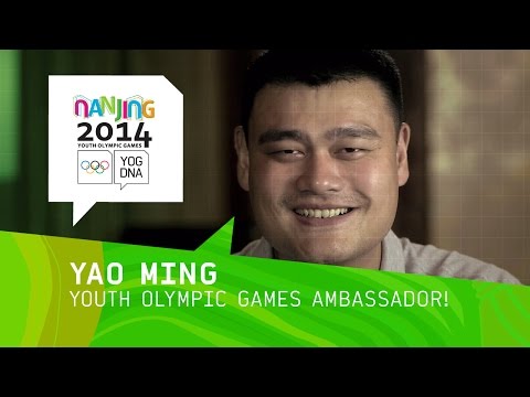 Slam Dunk! - Yao Ming announced as Youth Olympic Games Ambassador for Nanjing 2014