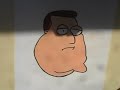 Drawing Joe Swanson