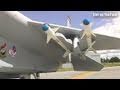 Jet powered RC model plane: F15 maiden flight
