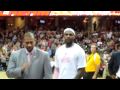 LeBron James dancing during a timeout (You didn't see this one on TV)