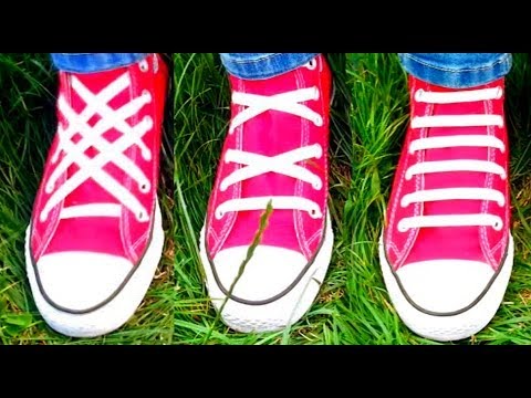 how to fasten converse laces