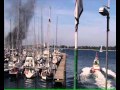 Click to View : Brennende Segelyacht in Laboe