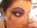 Purple and Black Gothic Look