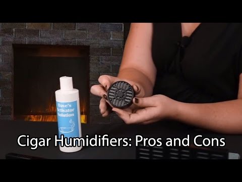 how to fill cigar humidifier