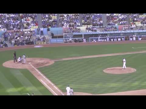 道奇台灣日 道奇VS老虎 郭泓志 7局上投球 1/2 DODGER STADIUM