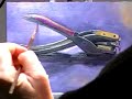 Paper Punch - LCNeill An Oil Painting in the Making