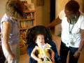 Childrens Rehab Services and Glass Seating and Mobility made this possible today!!!