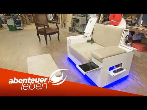 Der perfekte Fernsehsessel - DIY mit Technik und Gadgets | Abenteuer Leben