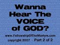Wanna Hear The Voice of God? - 2 of 2 - audio book