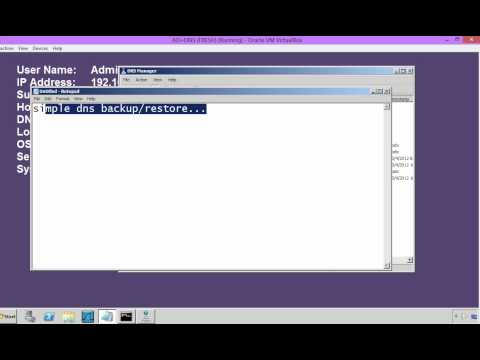 how to recover dns server 2008