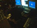 Playing three synths