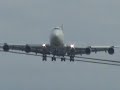 JAL 744 landing on runway 24R at YUL