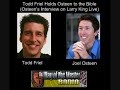 Todd Friel Holds Joel Osteen to the Bible (2of2)