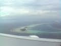 Austrian Airlines Airbus A340 Maldives (VRMM) Landing