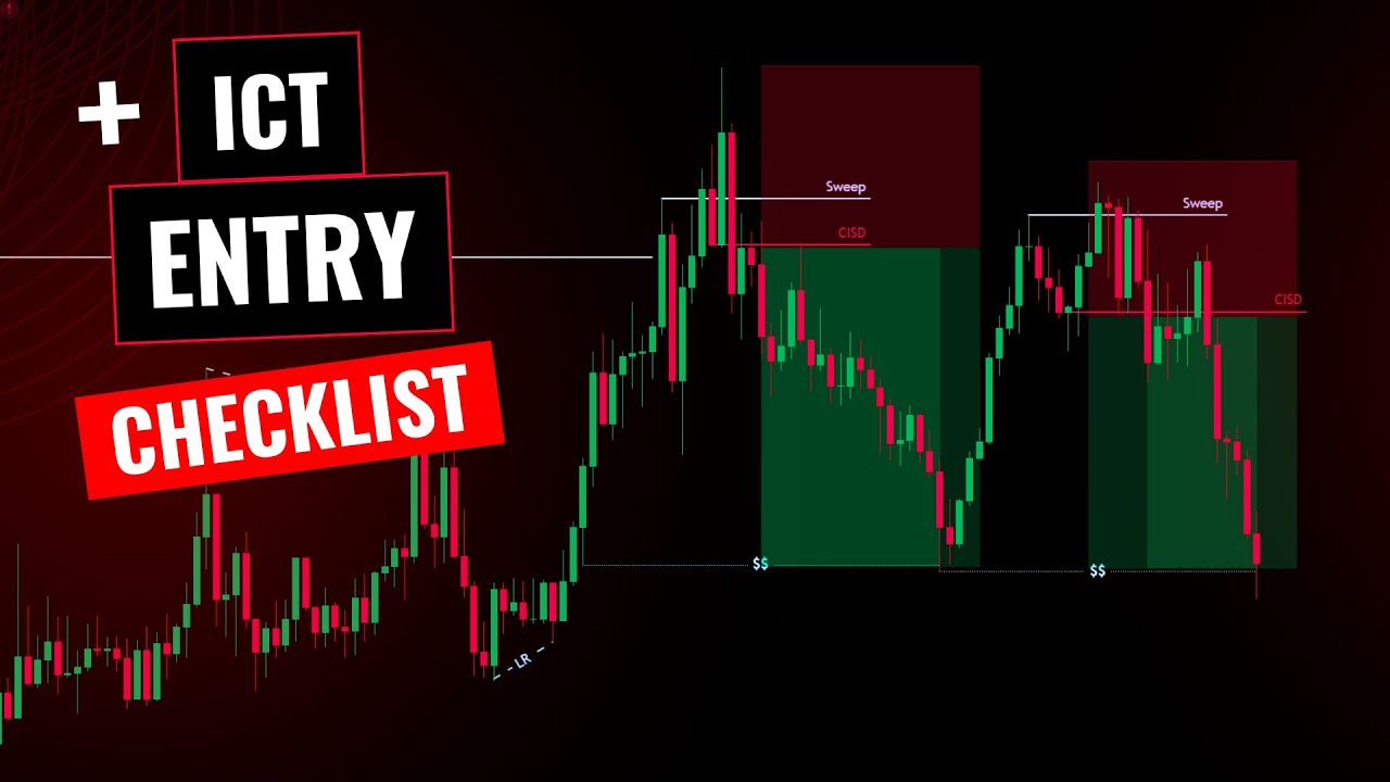 ICT ENTRY CHECKLIST | ICT Trading Strategy