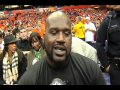 Shaq attends Syracuse University basketball game versus Fordham University