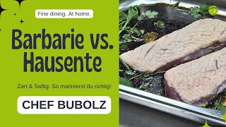Teriyaki Marinade - richtig Marinieren f&uuml;r KNUSPRIGE HAUT - Barbarie-Entenbrust!