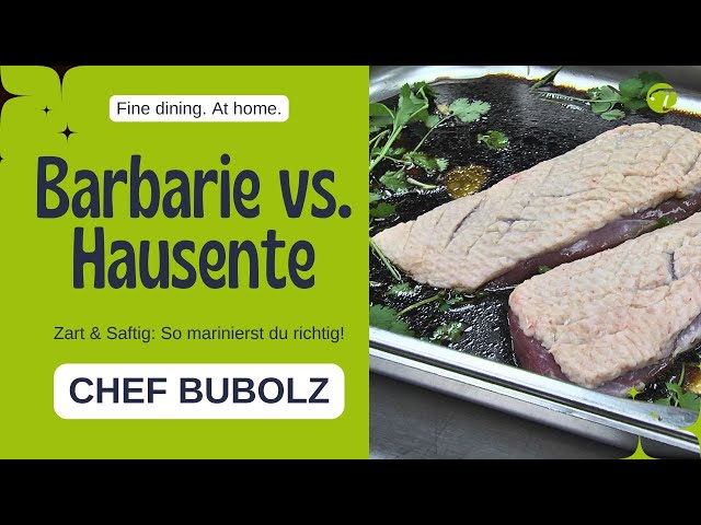 Teriyaki Marinade - richtig Marinieren f&uuml;r KNUSPRIGE HAUT - Barbarie-Entenbrust!