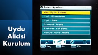 Uydu Alıcısı Kurulumu  Eski Tip Uydu Alıcısı