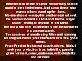 Varied issues by prophet mohamed