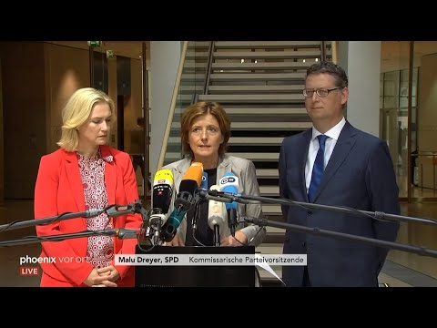 Pressekonferenz der SPD: Bilanz zur Halbzeit der Regierungskoalition am 19.08.19