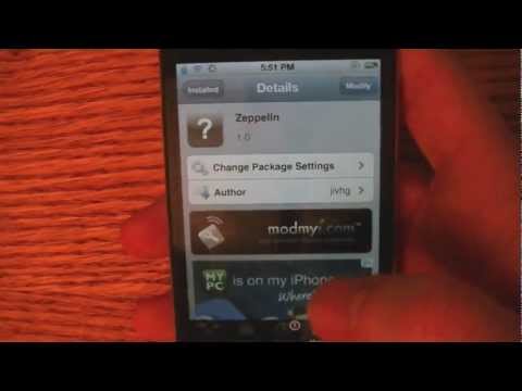 how to change zeppelin logo