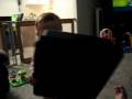 Dylan Robert and his blue box