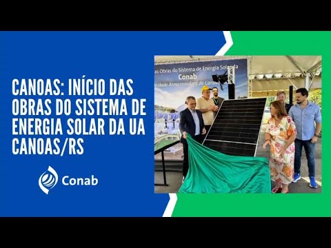 Armazéns Solares | Início das obras de instalação de placas fotovoltaicas em Canoas/RS