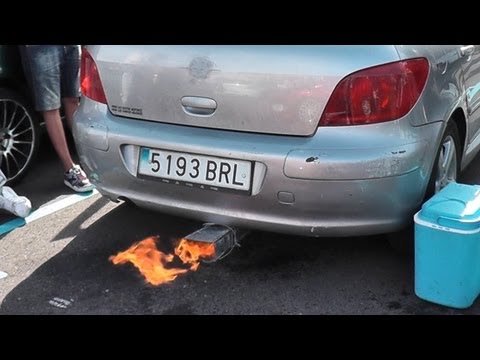 Peugeot 307 Rare Exhaust Pipe Brutal Sound!
