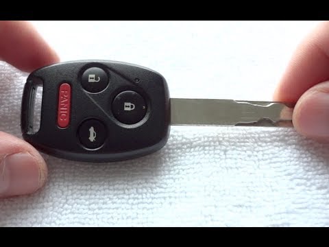 How to Replace Honda Accord Civic Cross Tour Pilot Key Fob Battery Change CR1616 Key Fob
