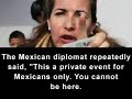 Mexican Diplomat Assaults Minutewoman
