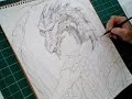 Fantasy Artist Ed Beard Jr\"shading technique\"Part 2-A  FIRST